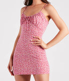 The Natural Attraction Ditsy Floral Mini Dress is a casual dress for more than special occasions with a fitted or flowy silhouette and accents in the most recent trends!