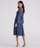 Effortlessly Pretty Chiffon Midi Dress