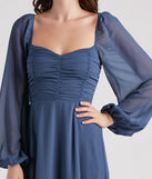 Effortlessly Pretty Chiffon Midi Dress