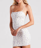 Everlasting Bliss Ditsy Floral Mini Dress