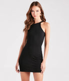 Sweet Basic Crew Neck Tank Mini Dress