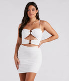 Heat Things Up Cutout Mini Dress