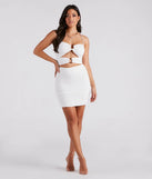 Heat Things Up Cutout Mini Dress