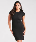 Effortless Chill Crew Neck Knit Dress