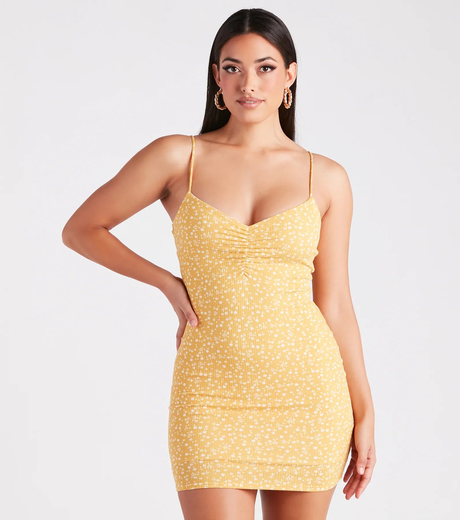 Subtle Love Ditsy Floral Mini Dress | Windsor