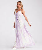 Living In Color Chiffon Halter Maxi Dress