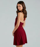 Classic Allure Sleeveless A-Line Short Dress