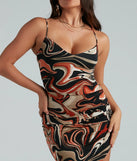 Gorgeous Muse Asymmetrical Midi Dress