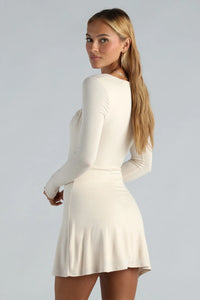 short dresses long island Out And About Sleeve Dress Pair it with your Gloves Length:50cm Long Wide Sleeves 27/10/2025 Plus Size Macys Prom