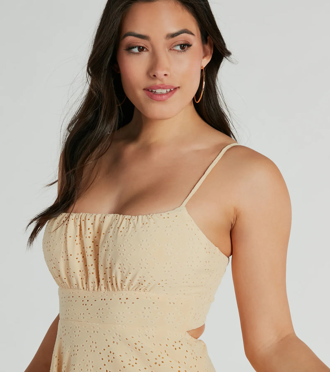 ENJOY THE VIEW SUNSET SWEATER MINI DRESS