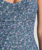 The Sultry Blossom Sweetheart Floral Mesh Mini Dress is a casual dress for more than special occasions with a fitted or flowy silhouette and accents in the most recent trends!