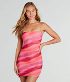 Daydream Tie-Dye Bodycon Mini Dress