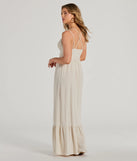 The Covetable Charm V-Neck Ruffled Maxi Dress is a casual dress for more than special occasions with a fitted or flowy silhouette and accents in the most recent trends!