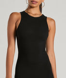 The stunning Laid Back Fave Crew Neck Tank Maxi Dress provides a chic silhouette and party-ready details that make it a standout black dress for cocktail events, New Year's Eve parties, or as a winter wedding guest look.