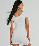 The Everyday Style Short Sleeve Ruched Mini Dress is a casual dress for more than special occasions with a fitted or flowy silhouette and accents in the most recent trends!