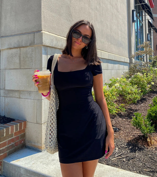 Must-Have Tie Back A-Line Mini Dress | Windsor