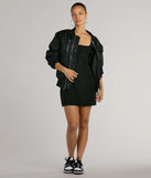The Must-Have Tie Back A-Line Mini Dress is a mini dress that will make a statement with its short hemline and on-trend details to have you ready for any event!