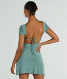 The Oh So Sweet Tie Back A-Line Mini Dress is a casual dress for more than special occasions with a fitted or flowy silhouette and accents in the most recent trends!
