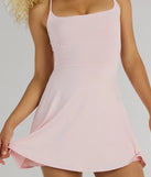 The Adoring Cutie Sleeveless Lace-Up A-Line Mini Dress is a casual dress for more than special occasions with a fitted or flowy silhouette and accents in the most recent trends!