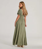 The Make Hearts Flutter Short Sleeve Cutout Maxi Dress is a casual dress for more than special occasions with a fitted or flowy silhouette and accents in the most recent trends!