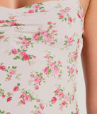 Step into winter chic with the Summer Loving Halter Strappy Floral Mini Dress, a ivory mini dress featuring an above-the-knee cut ideal for cocktail parties, festive gatherings, or clubwear.