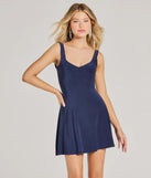 The Definite Beauty V-Neck A-Line Mini Dress is a mini dress that will make a statement with its short hemline and on-trend details to have you ready for any event!