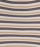 Step into winter chic with the Stylishly Striped Knit Off-The-Shoulder Mini Dress, a taupe mini dress featuring an above-the-knee cut ideal for cocktail parties, festive gatherings, or clubwear.