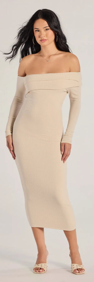 Step into milestone moments with the Sharp Lines Asymmetrical Long Sleeve Midi Dress, a standout in ivory dresses perfect for birdal showers, Easter celebrations, and 2025 grad looks.