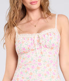 Step into milestone moments with the Darling Vibe Ditsy Floral A-Line Midi Dress, a standout in ivory dresses perfect for birdal showers, Easter celebrations, and 2025 grad looks.