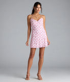 Whether you're headed to brunch or running errands, the Falling For Charm Strappy Open Back Floral Mini Dress in pink delivers effortless style in a breathable, go-to casual dress.