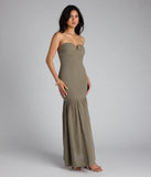 Breath Of Fresh Air Smocked Maxi Tube Dress