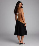 Picture Perfect Color Block Midi Dress