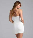 Soak up the season in the Chic Serve Mesh Bodycon Mini Dress, a white sundress styled for easy days, outdoor plans, and everything in between.
