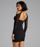 Bring high-impact style to your nightlife in the Diamond In The Rough Cold Shoulder Bodycon Mini Dress, a bold black club dress made for dancing, parties, and unforgettable nights.