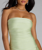 When The Sun Goes Down Tie Back Mini Dress