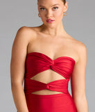 Bring high-impact style to your nightlife in the Such A Tease Cutout Bodycon Mini Dress, a bold red club dress made for dancing, parties, and unforgettable nights.