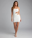 Captivate The Room Cutout Mini Dress