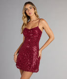 After Party Sparkle Sequin Mini Dress