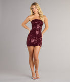 Sparkle Goals Sequin Tube Mini Dress