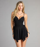 Dangerously Delicate Mesh Mini Dress