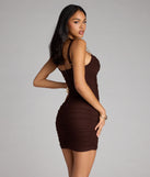 Crush Hour Mesh Mini Dress