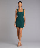 Starry Nights Glitter Bodycon Mini Dress