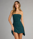 Glow Factor Glitter Mini Dress