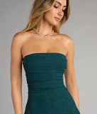 Glow Factor Glitter Mini Dress
