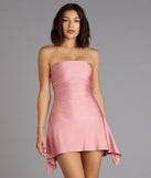 Flirty Vibe A-Line Mini Tube Dress