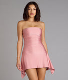Flirty Vibe A-Line Mini Tube Dress