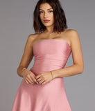 Flirty Vibe A-Line Mini Tube Dress
