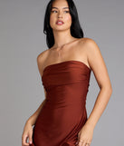 No Effort Drama Lace-Up Mini Dress