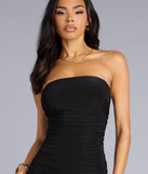 Can’t Look Away Tube Midi Dress