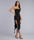 Can’t Look Away Tube Midi Dress